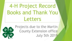 Cover photo for Martin County Livestock Show & Sale Record Books