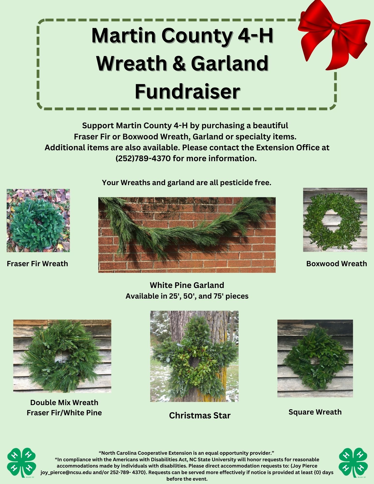 Wreath and Garland Flyer