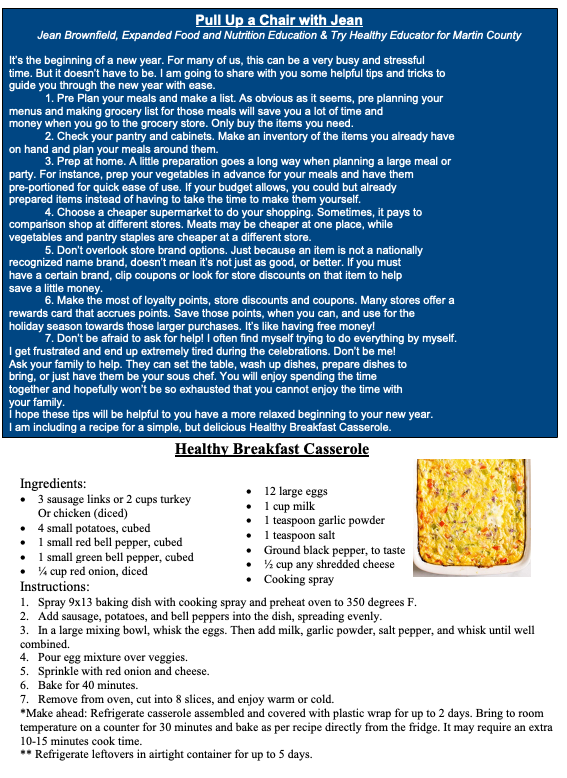 Healthy Breakfast Casserole Recipe